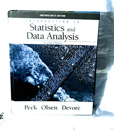 Stock image for Introduction to Statistics and Data Analysis for sale by ThriftBooks-Dallas