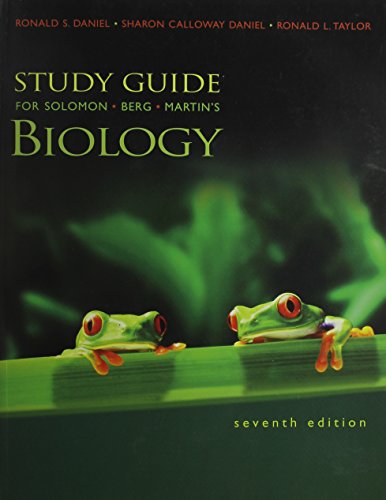 Imagen de archivo de Study Guide For Solomon/Berg/Martin  s Biology (With Infotrac), 7th ; 9780534495480 ; 0534495486 a la venta por APlus Textbooks