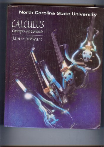 Beispielbild fr Calculus: Concepts & Contexts zum Verkauf von Wonder Book