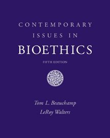 Beispielbild fr Contemporary Issues in Bioethics zum Verkauf von Better World Books