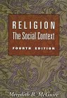Beispielbild fr Religion: The Social Context zum Verkauf von Wonder Book