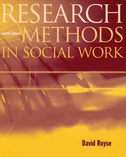 9780534506087: Research Methods in Social Work