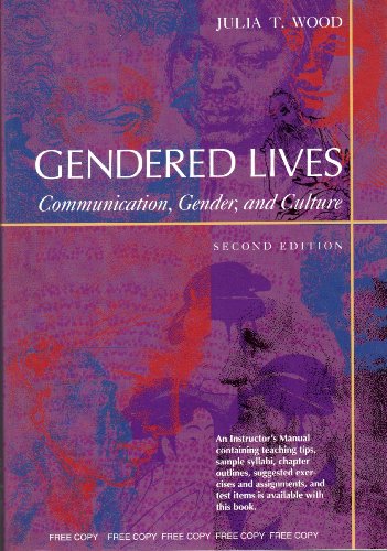 Stock image for Gendered Lives (Communication, Gender, and Culture) for sale by Solr Books