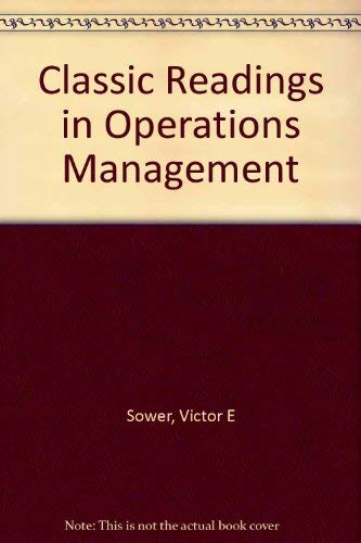 9780534510855: Classic Readings in Operations Management