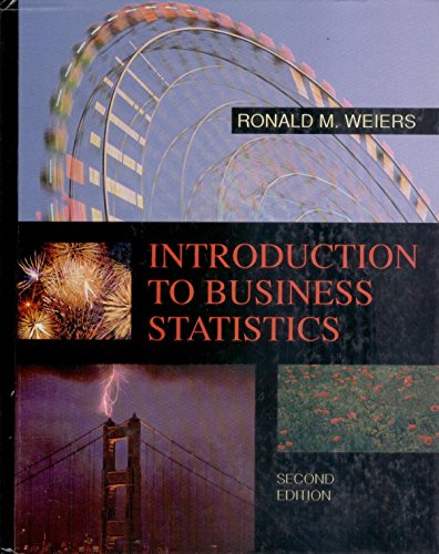 Imagen de archivo de Introduction to Business Statistics a la venta por The Book Cellar, LLC