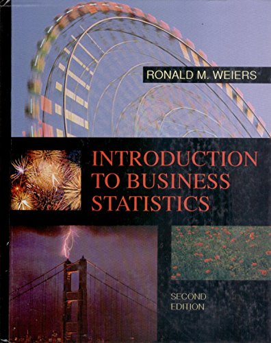 Stock image for Introduction to Business Statistics for sale by The Book Cellar, LLC