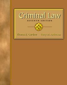 9780534512675: Criminal Law