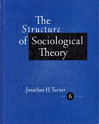 Beispielbild fr Structure of Sociological Theory zum Verkauf von Better World Books