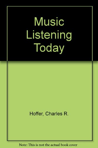 Stock image for Study Guide for Music Listening Today for sale by Book ReViews