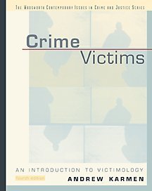 Beispielbild fr Crime Victims : An Introduction to Victimology zum Verkauf von Better World Books