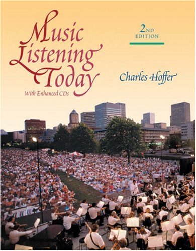 Beispielbild fr Music Listening Today zum Verkauf von Better World Books