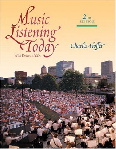 Music Listening Today (with 2-CD Set), PC Version (9780534515713) by Hoffer, Charles