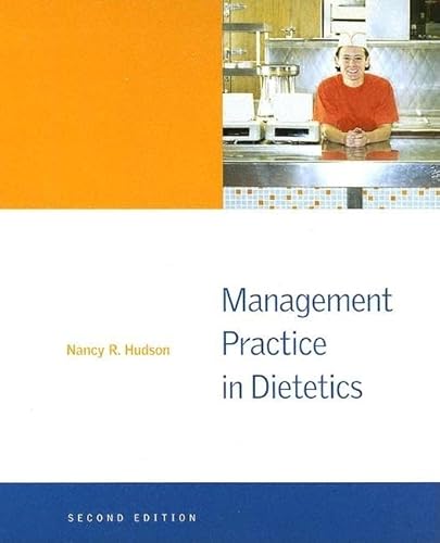 Beispielbild fr Management Practice in Dietetics zum Verkauf von Better World Books