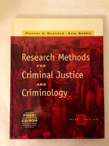 Beispielbild fr Research Methods for Criminal Justice and Criminology zum Verkauf von Better World Books