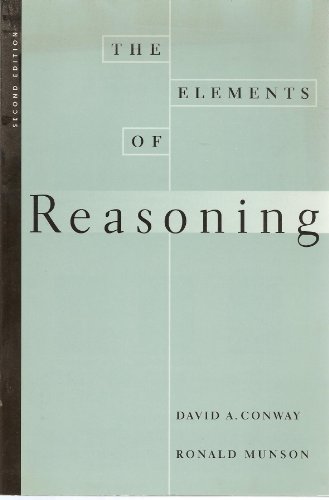 Stock image for Elements of Reasoning for sale by Books From California