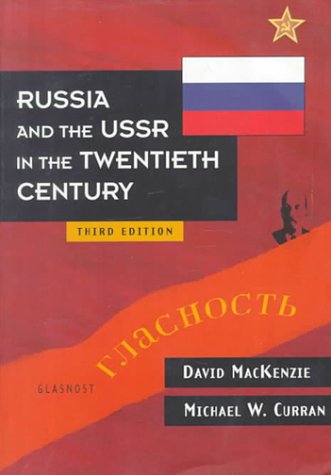 Stock image for Russia and the USSR in the 20th Century for sale by HPB-Red