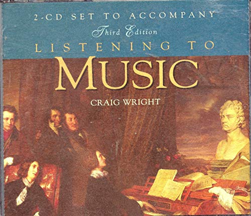 Imagen de archivo de Listening to Music a la venta por GoldenWavesOfBooks