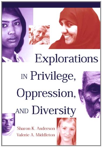 Beispielbild fr Explorations in Privilege, Oppression and Diversity zum Verkauf von Better World Books