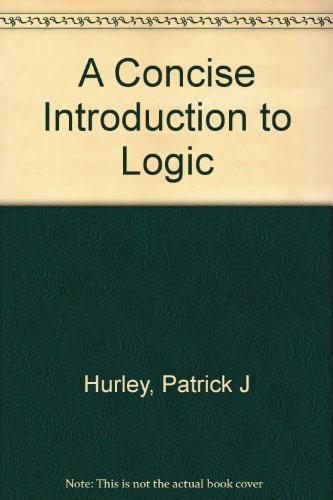 Beispielbild fr A Concise Introduction to Logic zum Verkauf von Better World Books