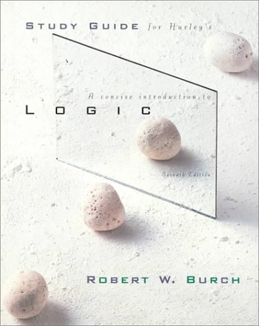 9780534520083: Concise Introduction to Logic