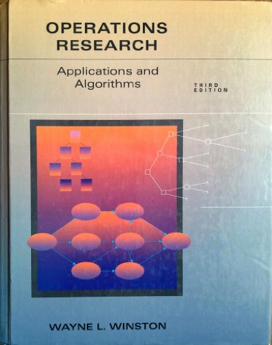 9780534520205: Windows Version (Operations Research: Applications and Algorithms)