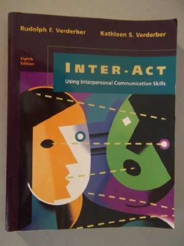 Imagen de archivo de Inter-Act : Using Interpersonal Communication Skills a la venta por Better World Books: West
