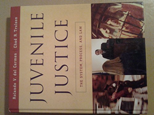 Stock image for Juvenile Justice: The System, Process and Law (Available Titles CengageNOW) for sale by ZBK Books