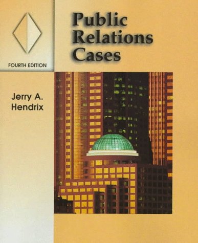 9780534522360: Public Relations Cases (Mass Communication Series)