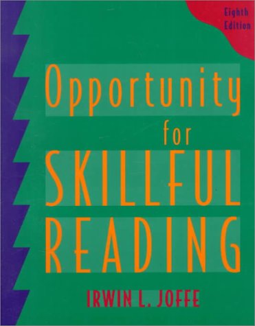 9780534523268: Oppertunity for Skillful Read 008