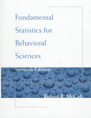 Imagen de archivo de Fundamental Statistics for Behavioral Sciences a la venta por BookHolders