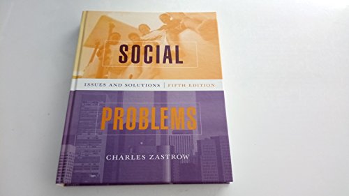 Imagen de archivo de Social Problems: Issues and Solutions a la venta por Goodwill Southern California
