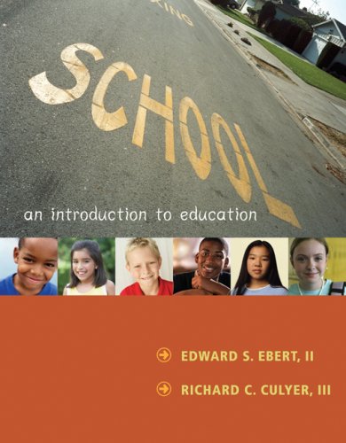 Stock image for School: An Introduction to Education for sale by Irish Booksellers