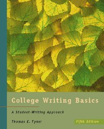 Beispielbild fr College Writing Basics: A Student-Writing Approach zum Verkauf von Phatpocket Limited