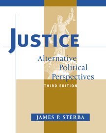 Imagen de archivo de Justice: Alternative Political Perspectives a la venta por WorldofBooks