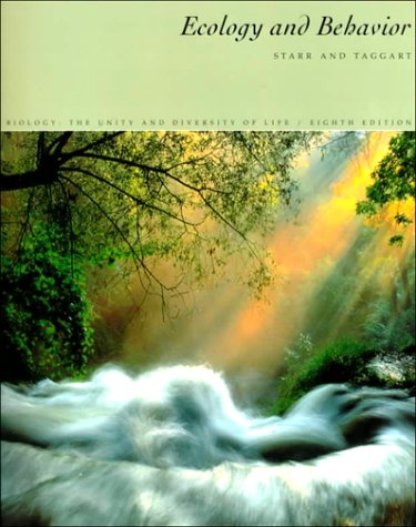 9780534530075: Ecology & Behavior