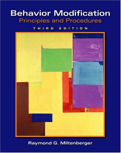 9780534536008: Behavior Modification: Principles and Procedures
