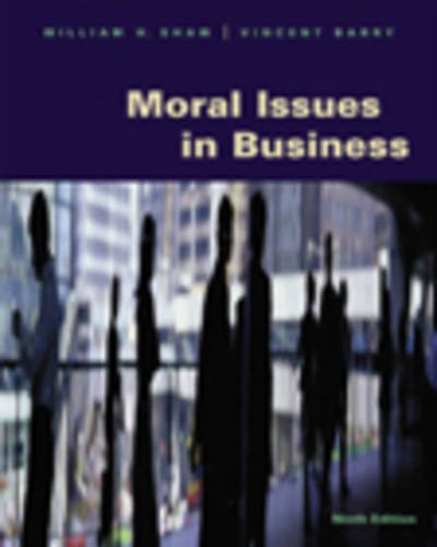 9780534536572: Moral Issues in Business