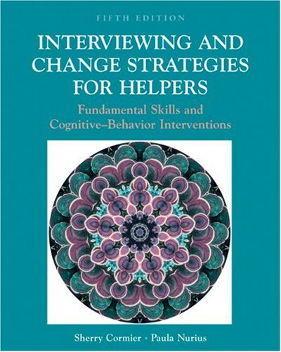 Stock image for Interviewing and Change Strategies for Helpers: Fundamental Skills and Cognitive-Behavior Interventions (Non-InfoTrac Version) for sale by HPB-Red