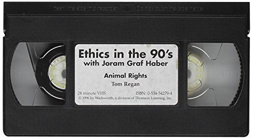 Ethics in the 90's: Animal Rights (Video Cassette) (9780534542795) by Regan, Tom