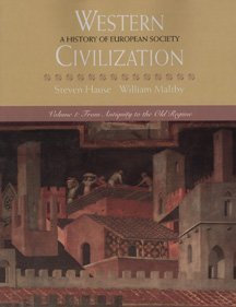 9780534545321: From Antiquity to the Old Regime (v.1) (Western Civilization: History of European Society)