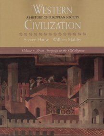 Stock image for Western Civilization: A History of European Society, Volume I: From Antiquity to the Old Regime for sale by HPB-Red