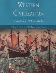 Beispielbild fr Western Civilization: A History of European Society, Volume II: From the Old Regime to the Present zum Verkauf von HPB-Red
