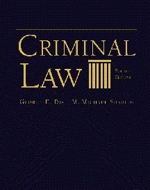 Imagen de archivo de Criminal Law a la venta por Basement Seller 101