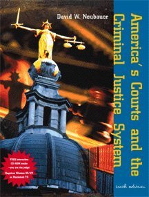 Beispielbild fr America's Courts and the Criminal Justice System zum Verkauf von Better World Books