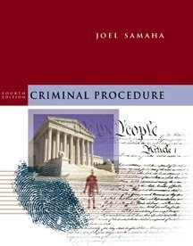 Imagen de archivo de Criminal Procedure a la venta por Better World Books: West