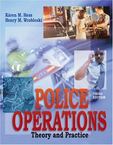 Stock image for Police Operations: Theory and Practice for sale by HPB-Red