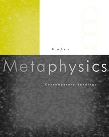 Imagen de archivo de Metaphysics: Contemporary Readings a la venta por ZBK Books