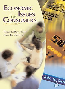 Imagen de archivo de Economic Issues for Consumers a la venta por Basement Seller 101