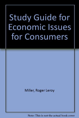 9780534552398: Economic Issues for Consumers