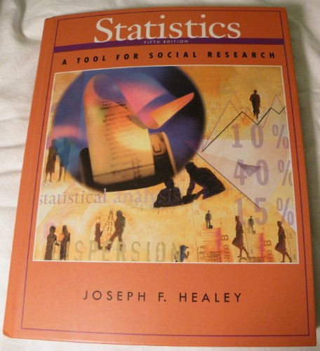 Imagen de archivo de Statistics : A Tool for Social Research a la venta por Better World Books
